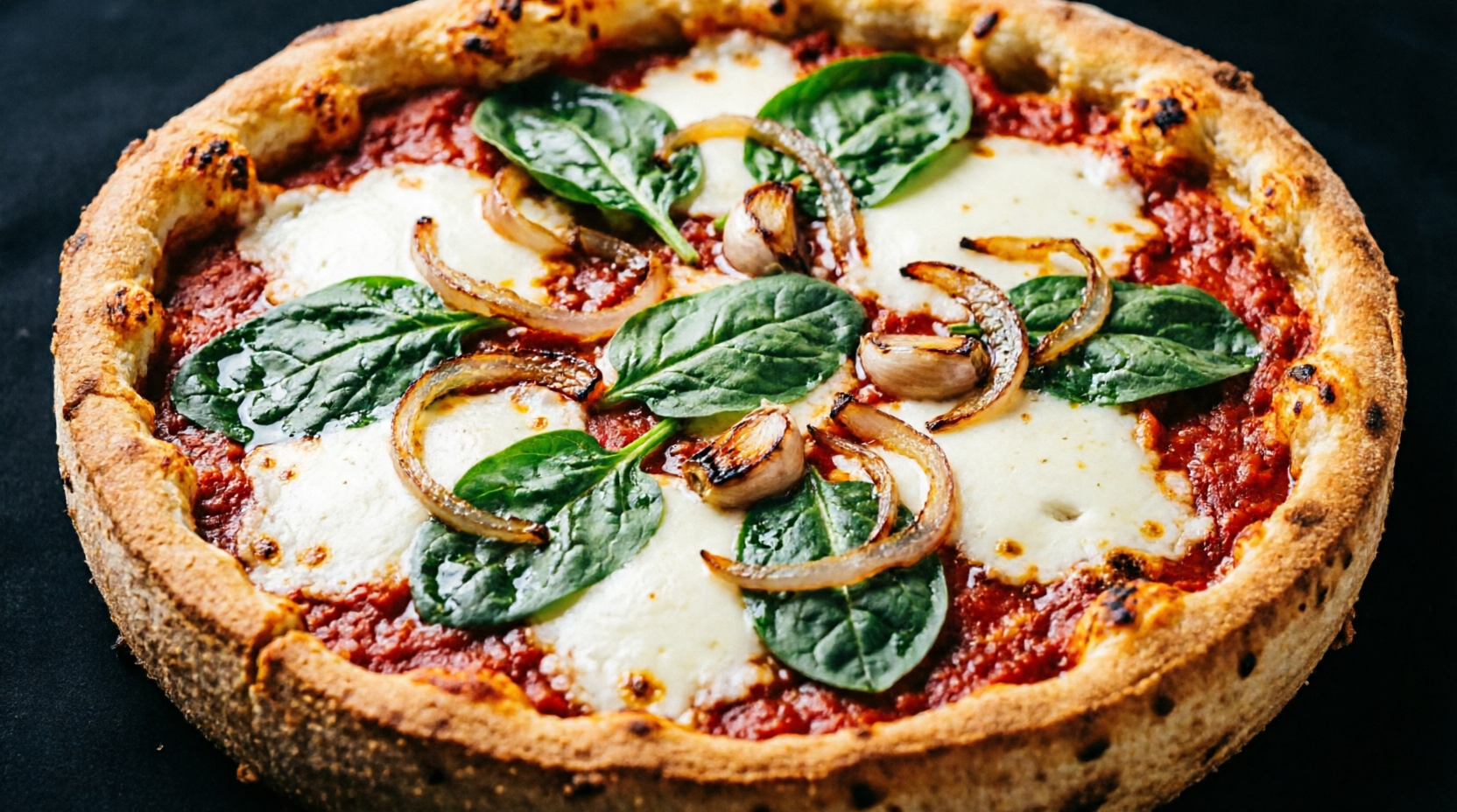 Spinach Pizza