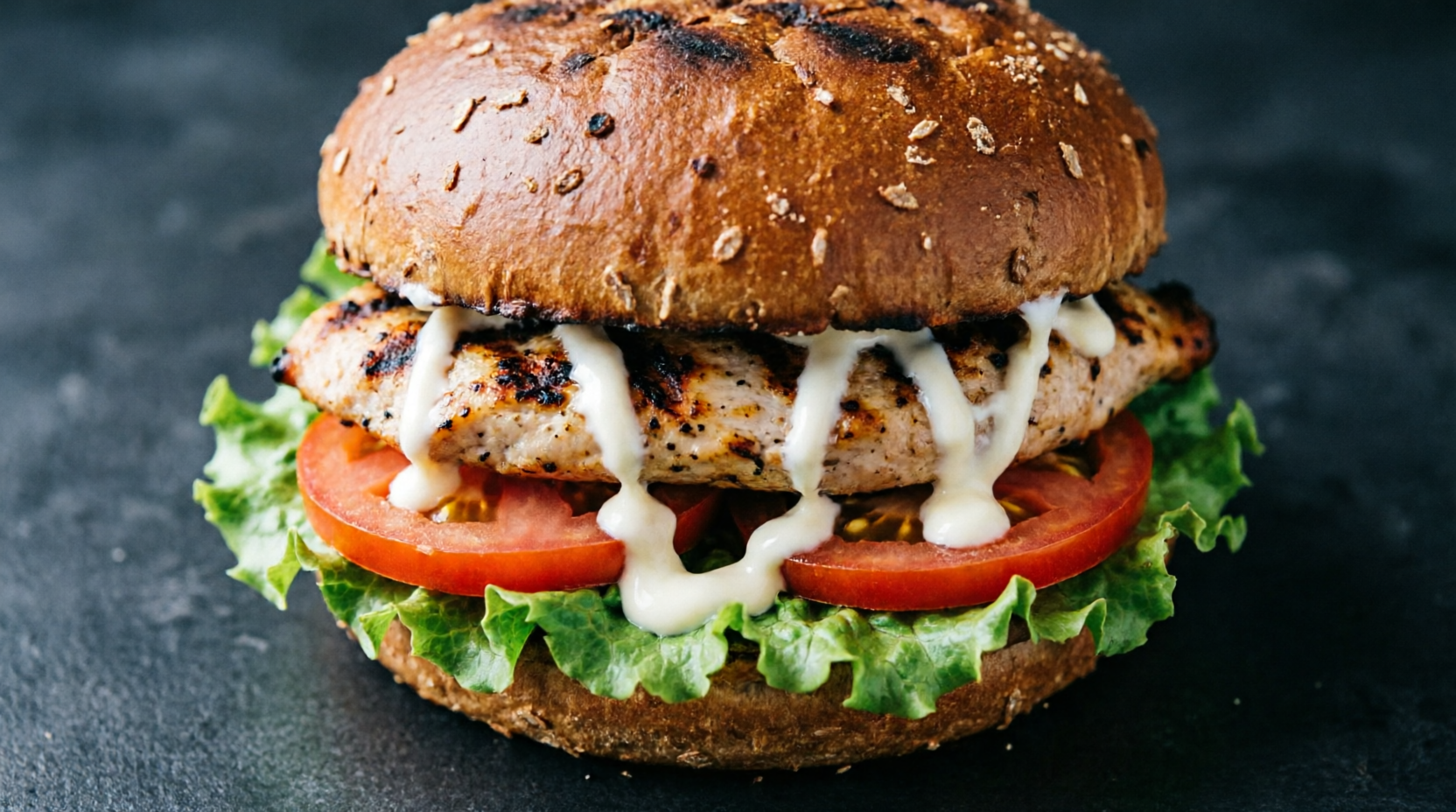 Grilled Chicken Burger (2)