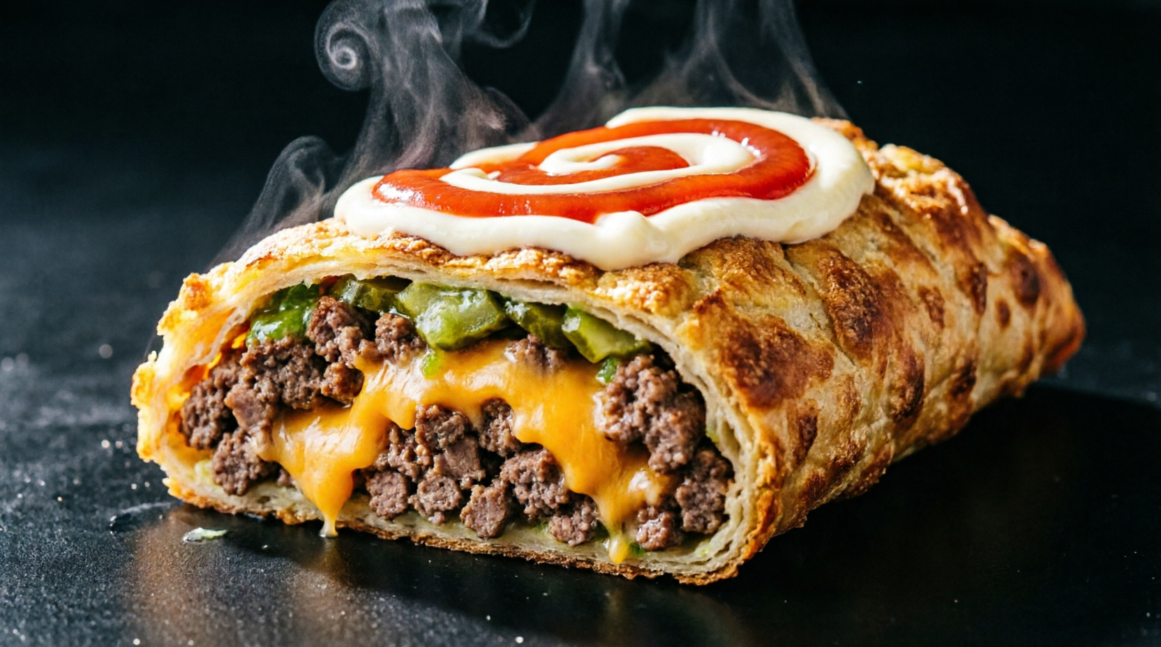 Cheeseburger Egg Rolls